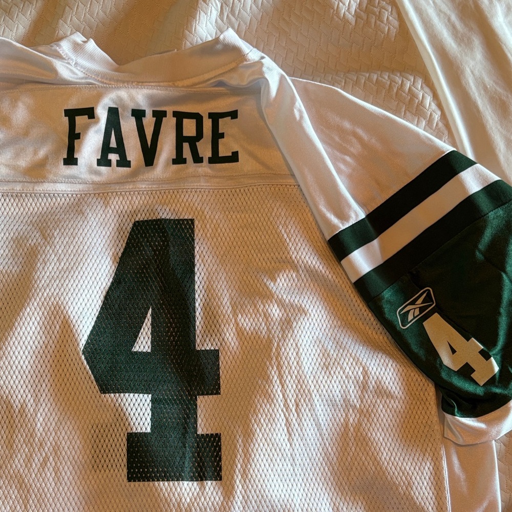 Reebok Favre Jets Football Jersey